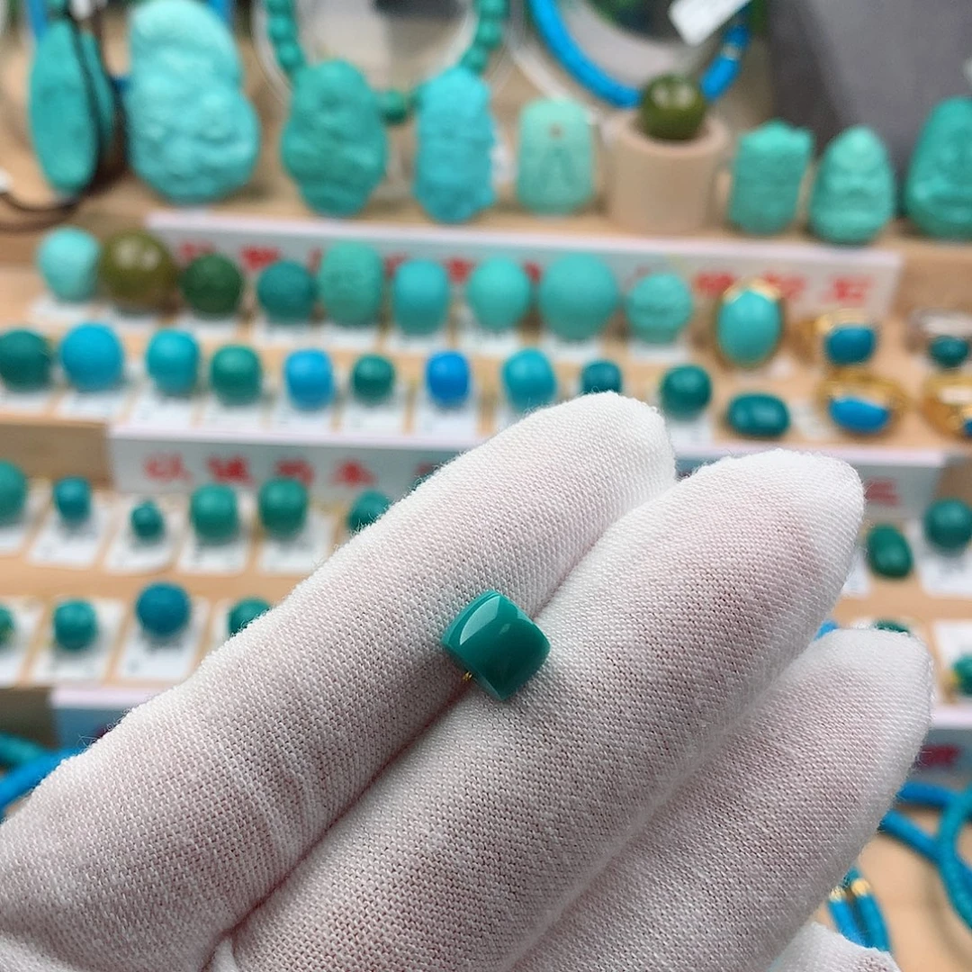 绿松石未镶嵌配饰8.3-6.7