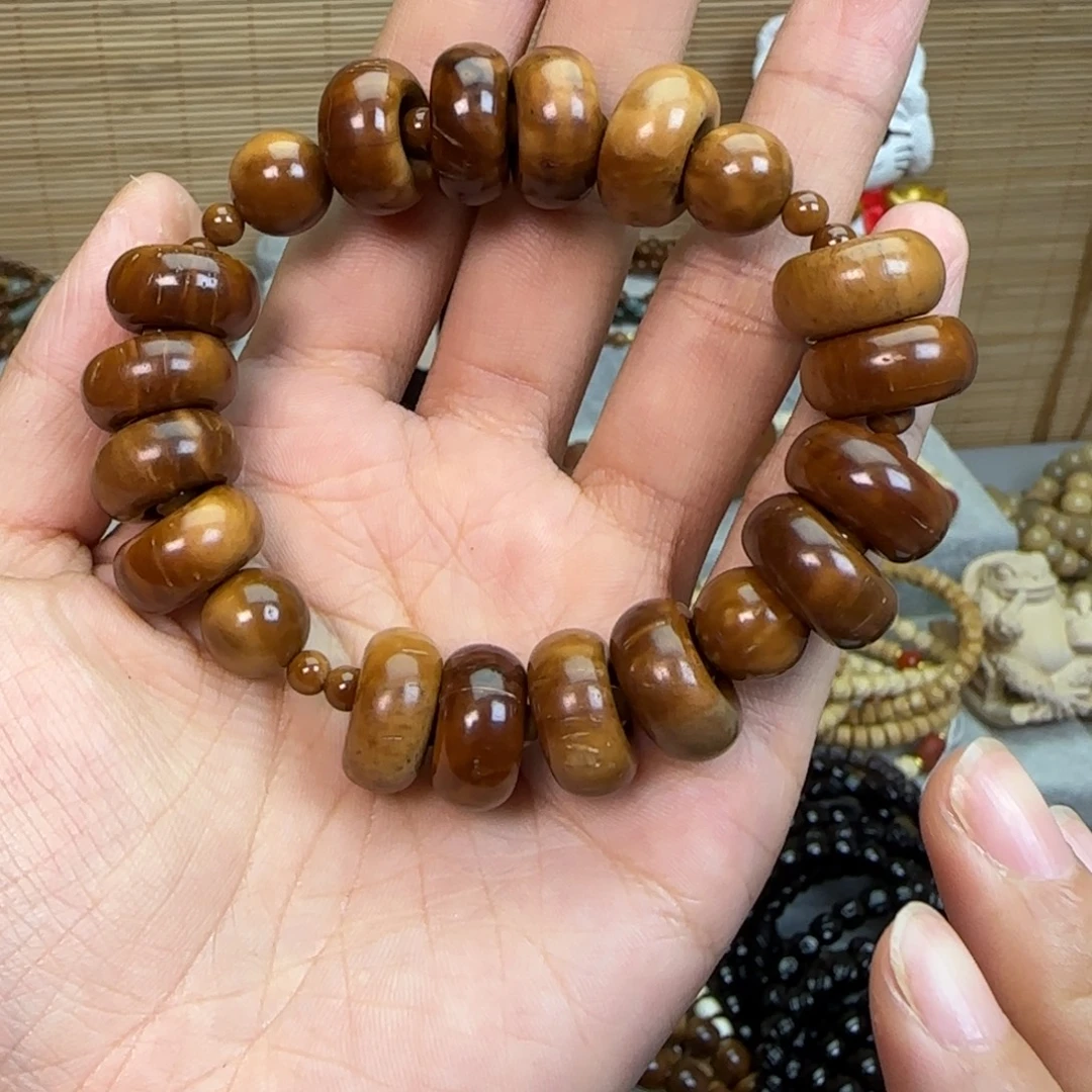 葫***亮吊坠库克库克钱串子单圈手链