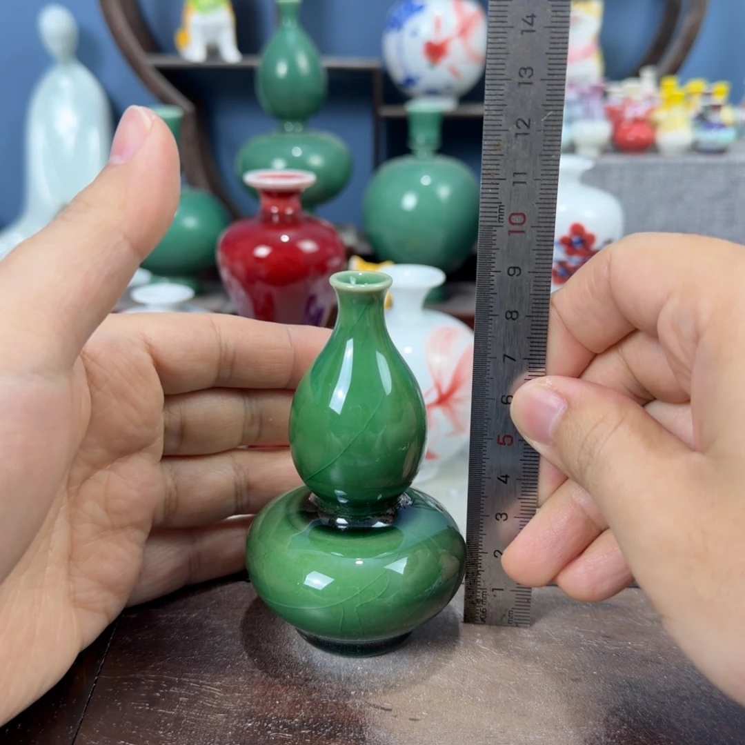 陶瓷手工小花器摆件