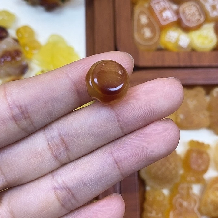 吊坠橄榄核蜂蜜罐86