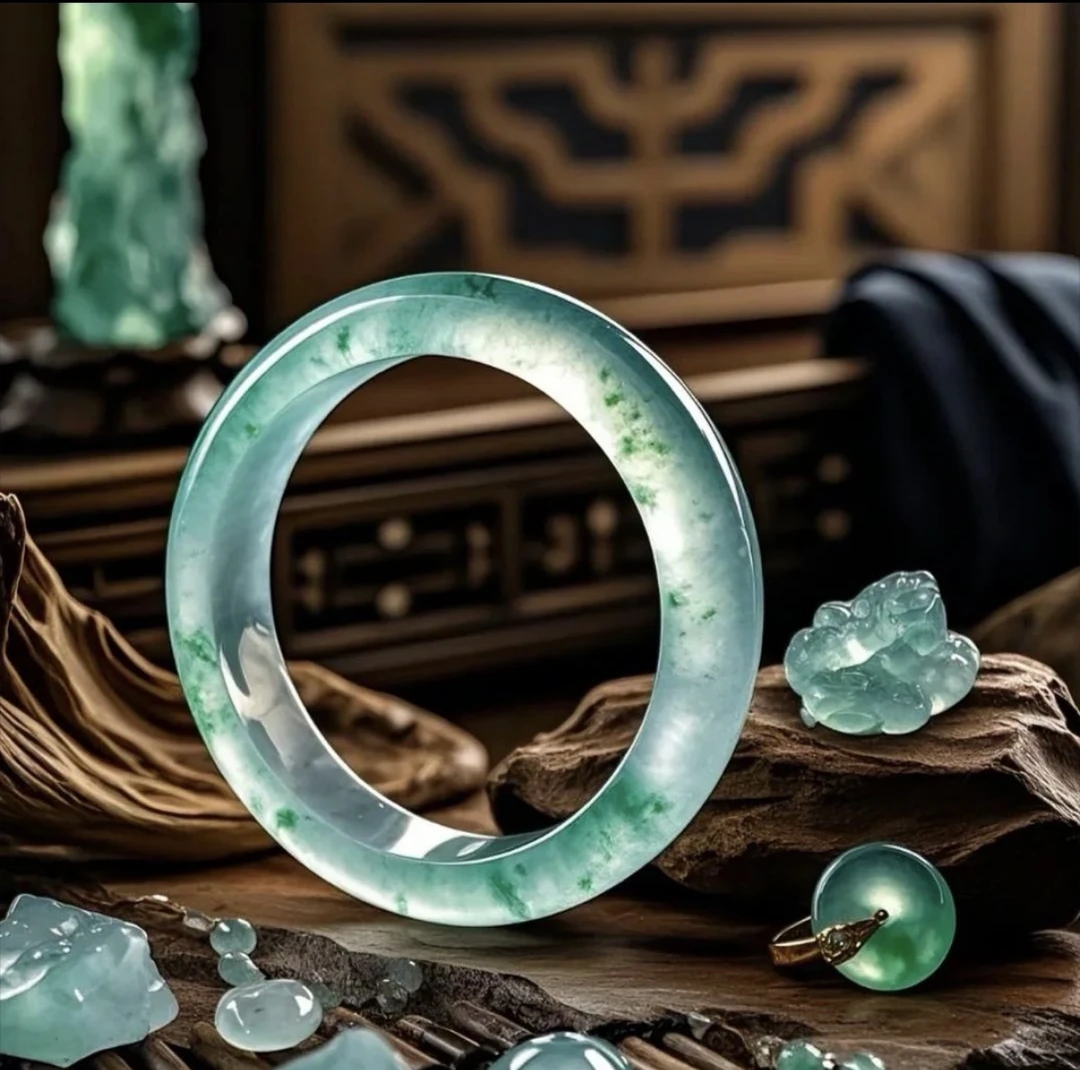 天然翡翠手镯（防拍链接）