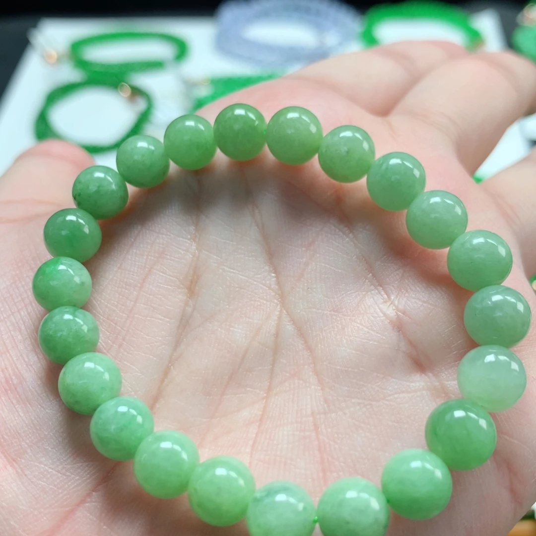 翡翠未镶嵌手链翡翠