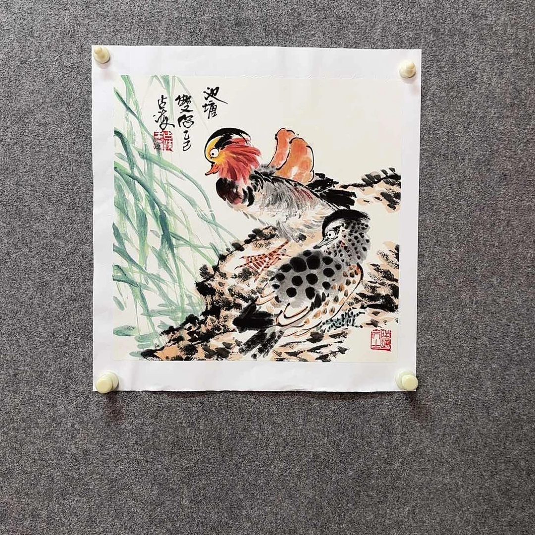国画王占海老师手绘作品