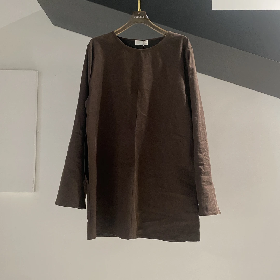 RUOHAN RE052AW25亚麻缝隙上衣