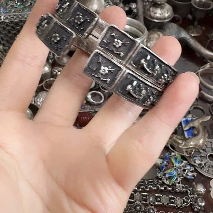 梧***语非金属无合金足银手镯
