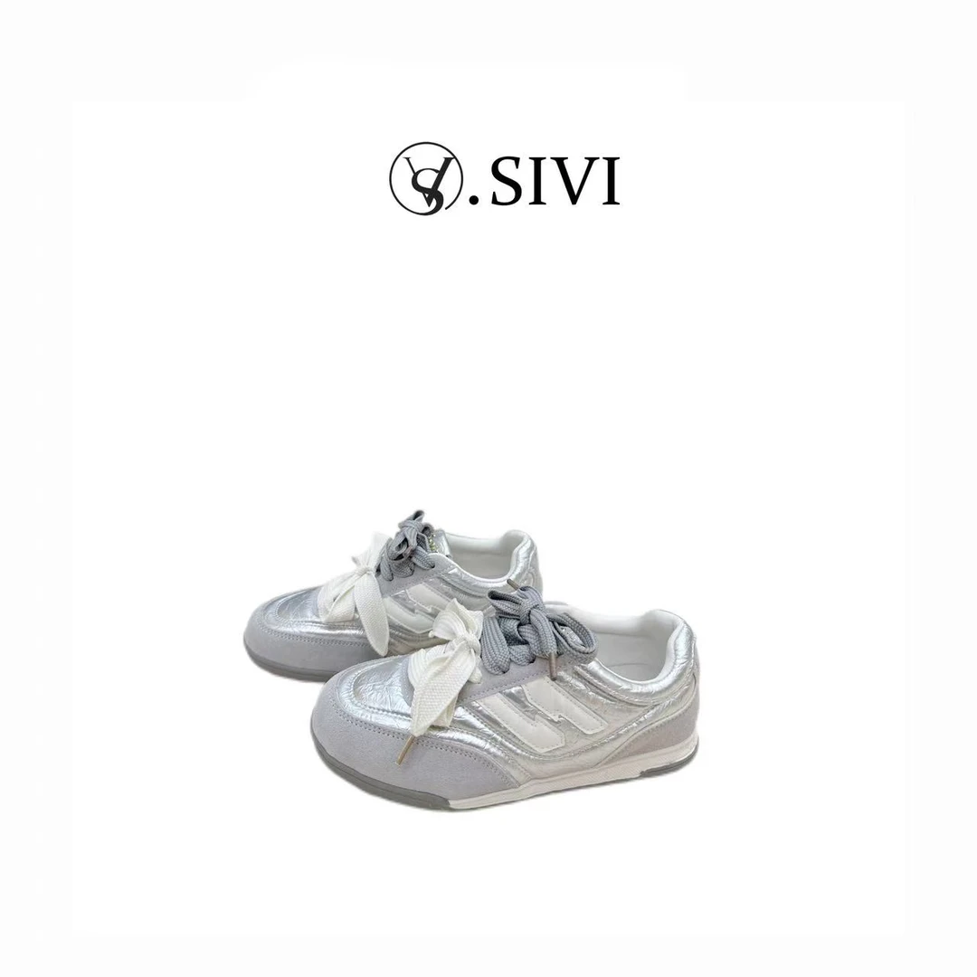 【熙薇品牌】2025春季舒适新款时尚显高系带百搭休闲鞋H1678