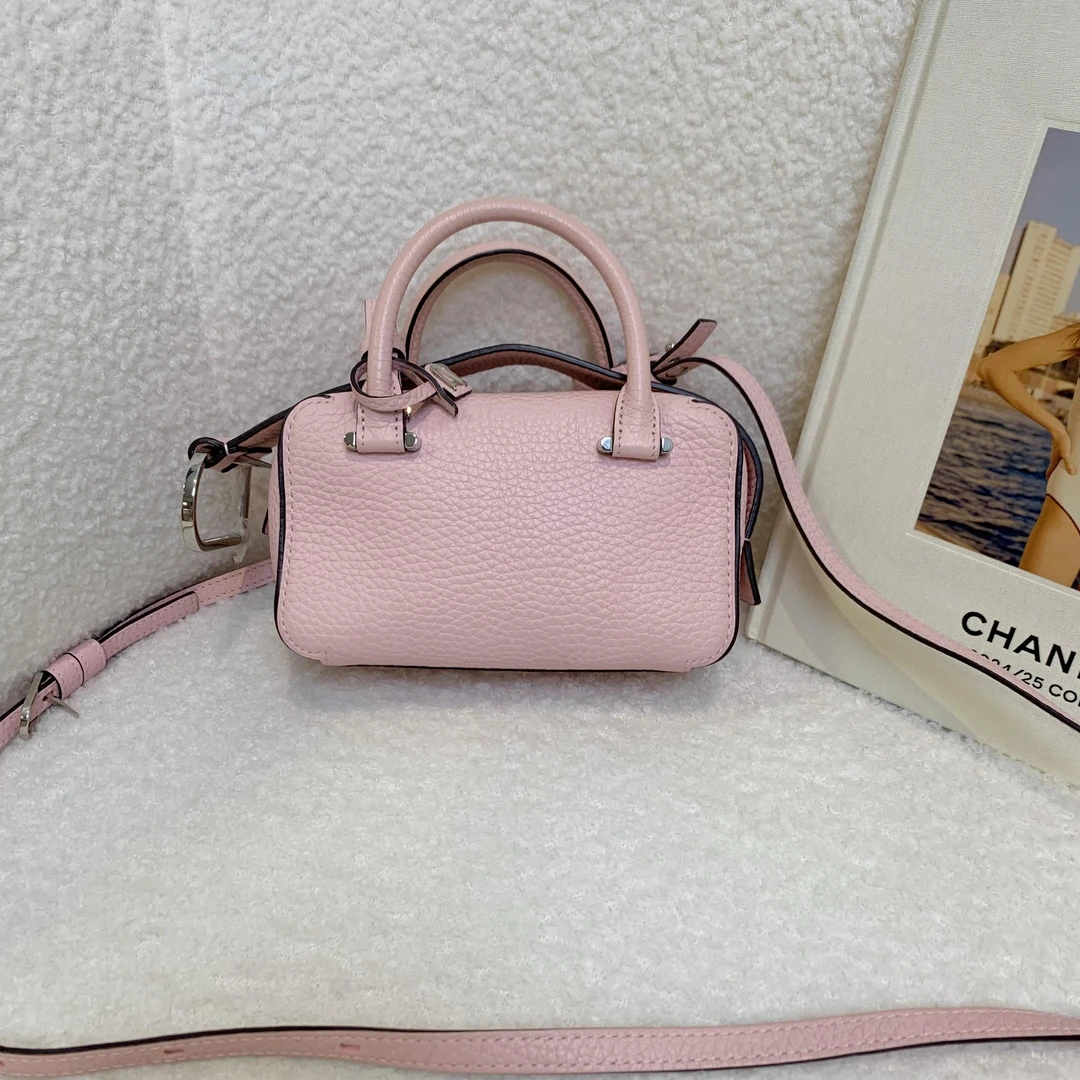 99新 Delvaux/德尔沃 壹臻/繁花粉cool box nano 30767666