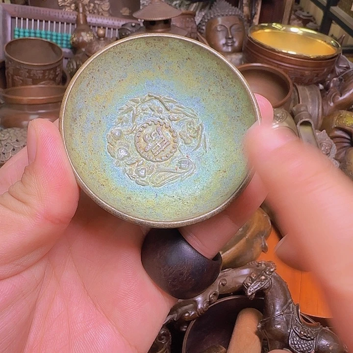 铜器办公室茶室摆件