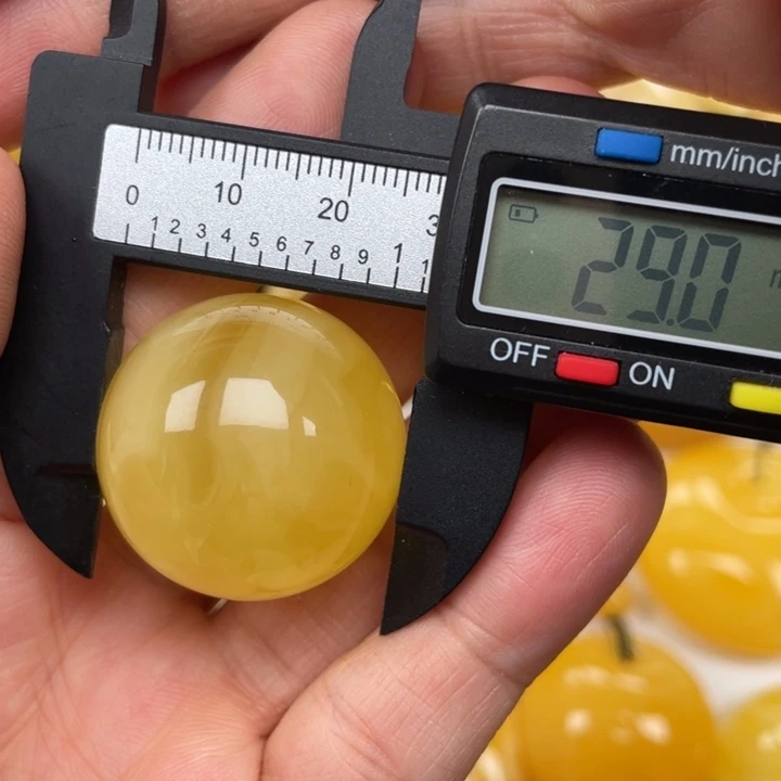 裸石蜜蜡未镶嵌蜜蜡圆珠