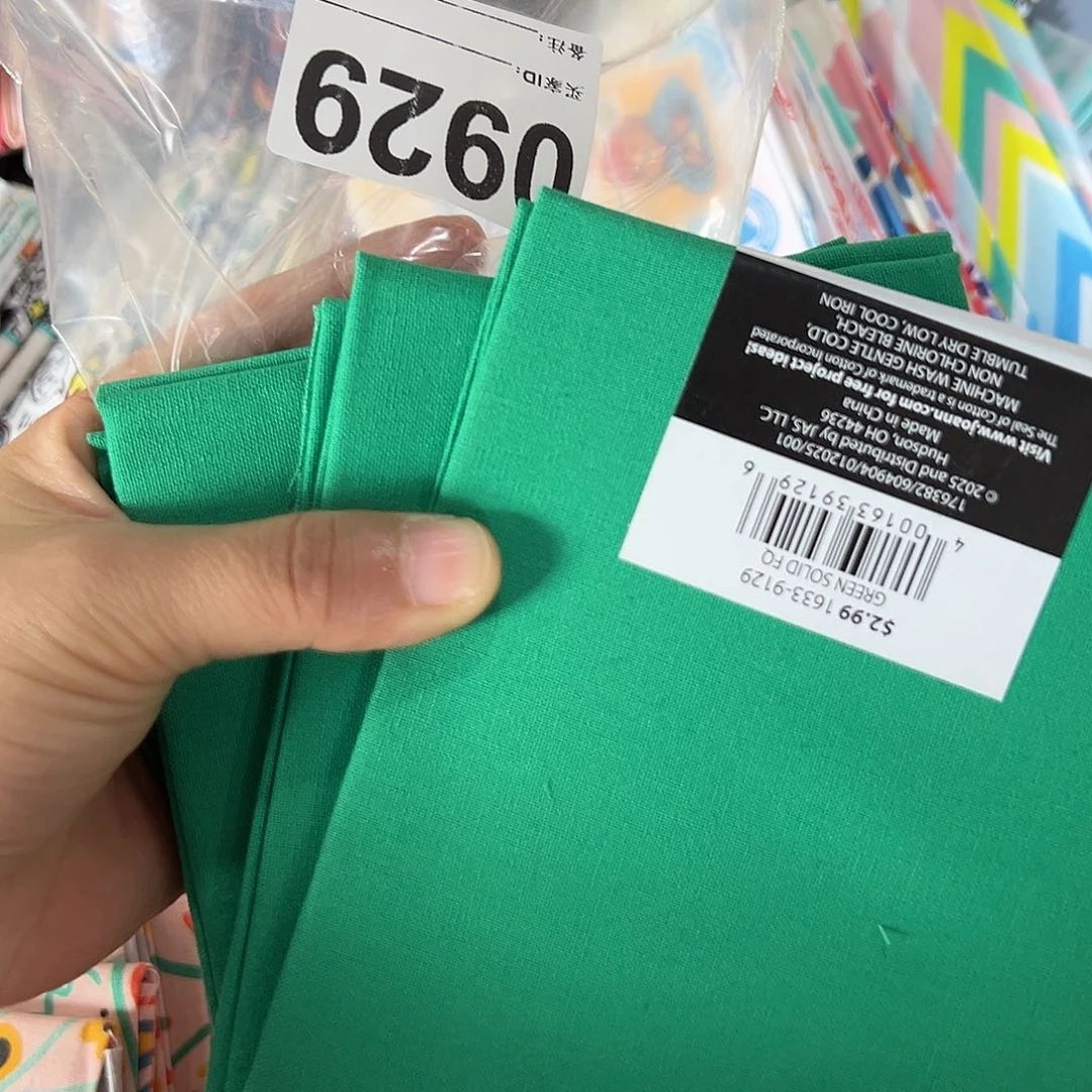 3片品牌原单纯棉小布块45.50厘米一片
