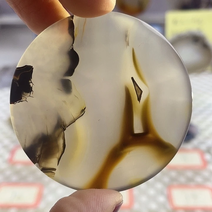 玛瑙/玉髓合金颈饰