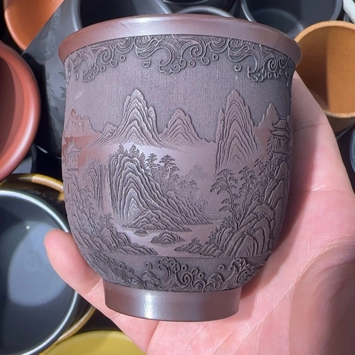 茶杯紫砂全手工制作工艺