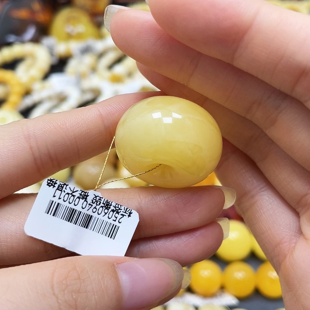 未镶嵌蜜蜡裸石平安扣27✖️17mm