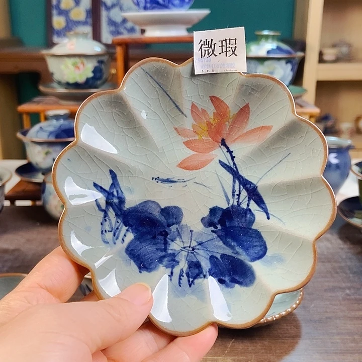 瓷片手工制作工艺精湛等