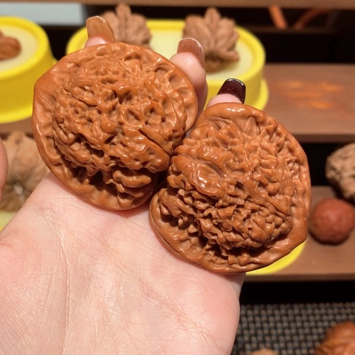 文玩核桃吊坠官帽44