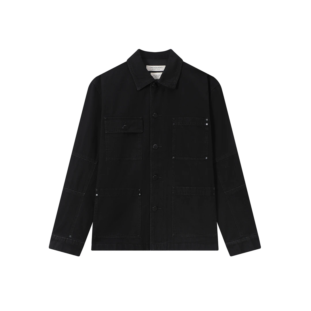 【TR】520-1093520外套 春季经典翻领设计感上衣 男女同款