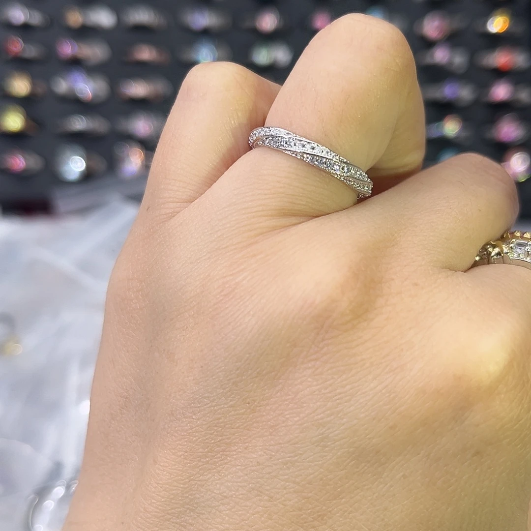 莫桑石非金属Ｋ白排戒