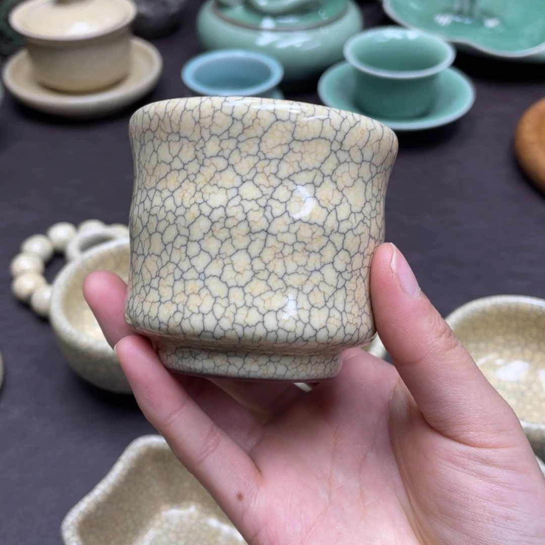 ?***蛰精品青瓷茶具杯子