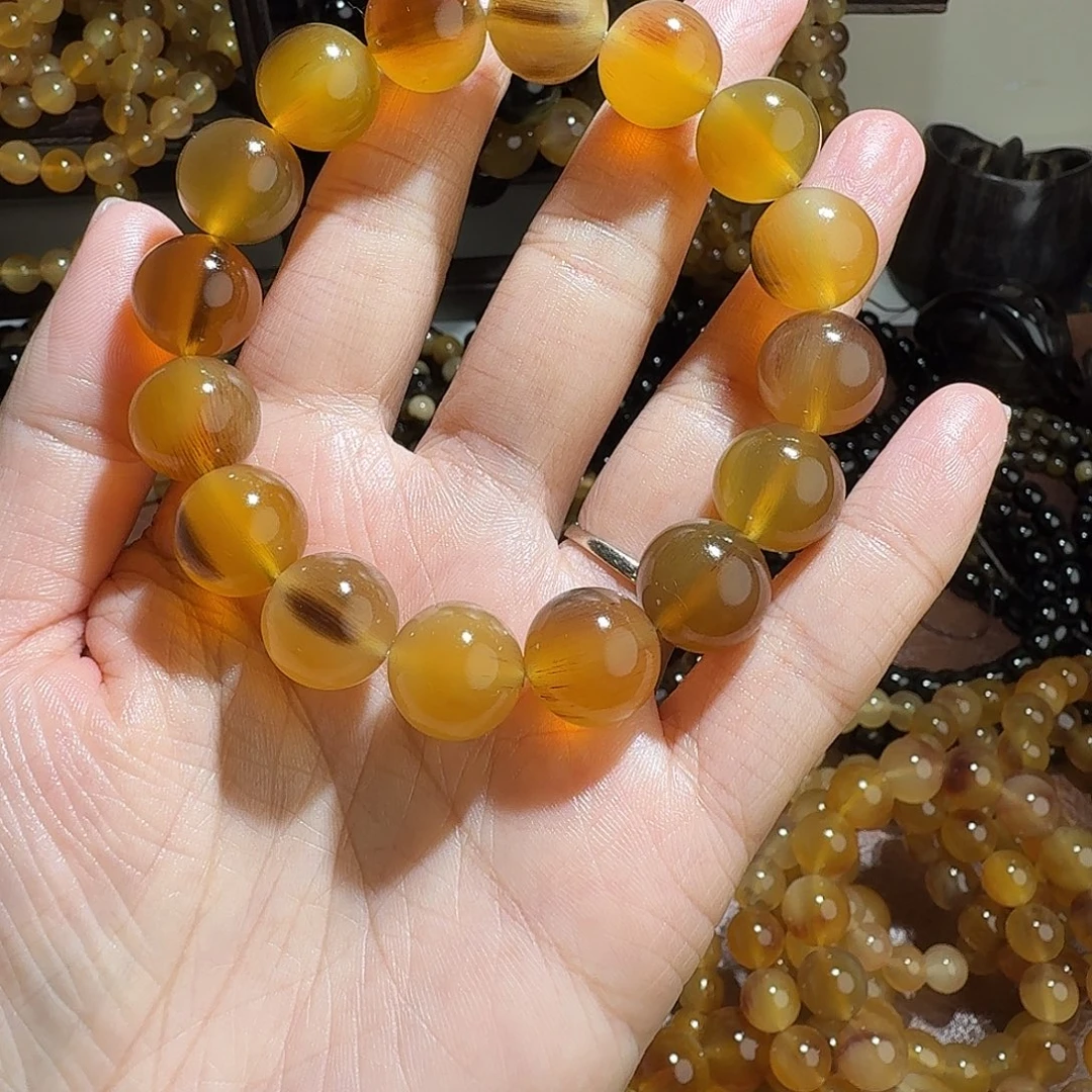 科***)驴蹄子1.4半山半水手串