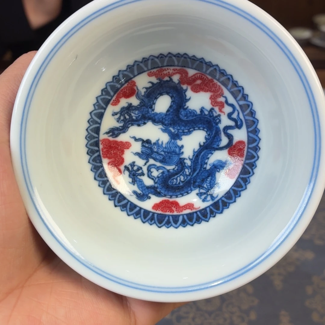 瓷杯子瓷姑娘景德镇陶瓷艺术