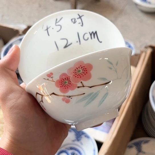 碗景德镇高温系白瓷