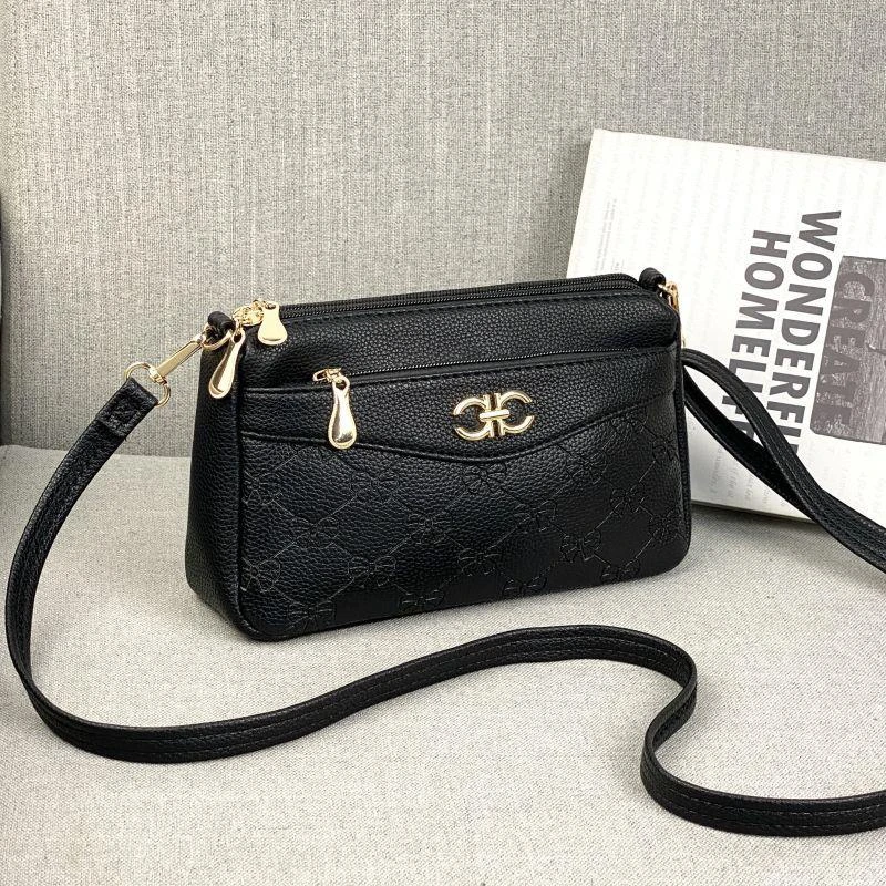 URCAN REUIUQ妈妈包2025新款潮小包包女包简约百搭中年单肩包送婆