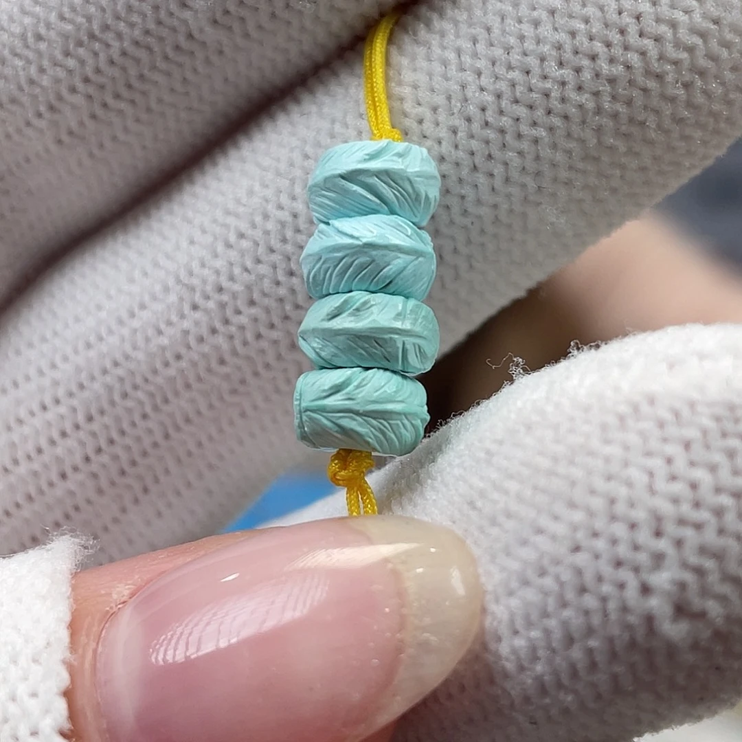 绿松石未镶嵌挂件