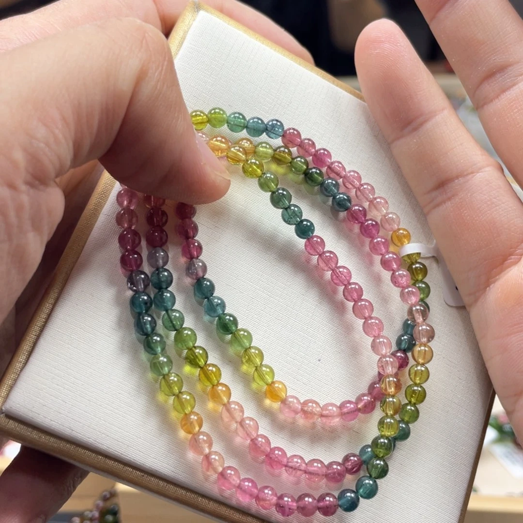 手串碧玺未镶嵌4.3mmmmmmmmmm