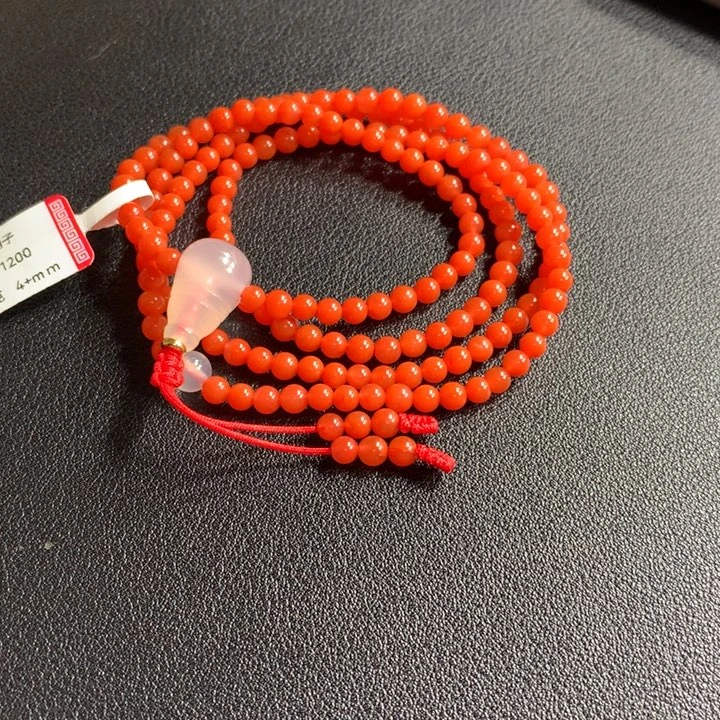 南红玛瑙未镶嵌手串