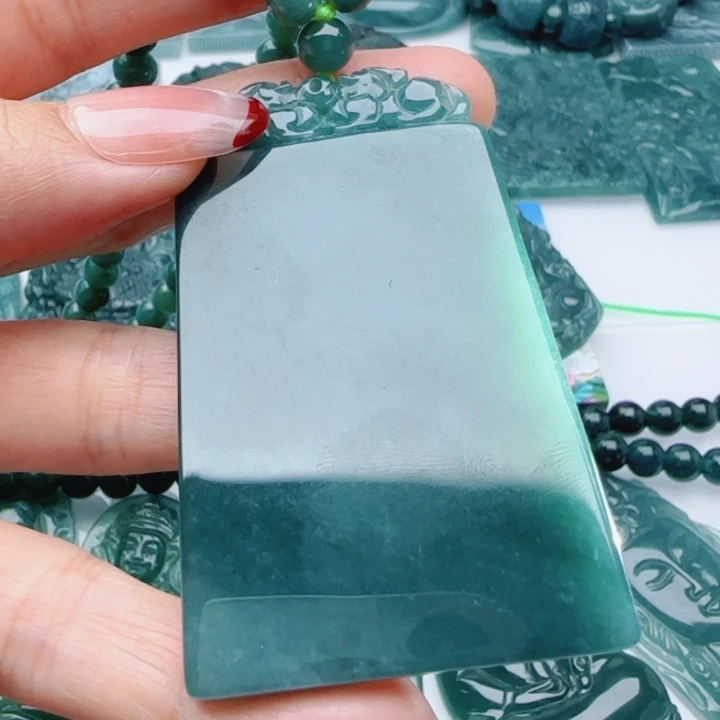 翡翠未镶嵌颈饰多样性发货天然A货翡翠