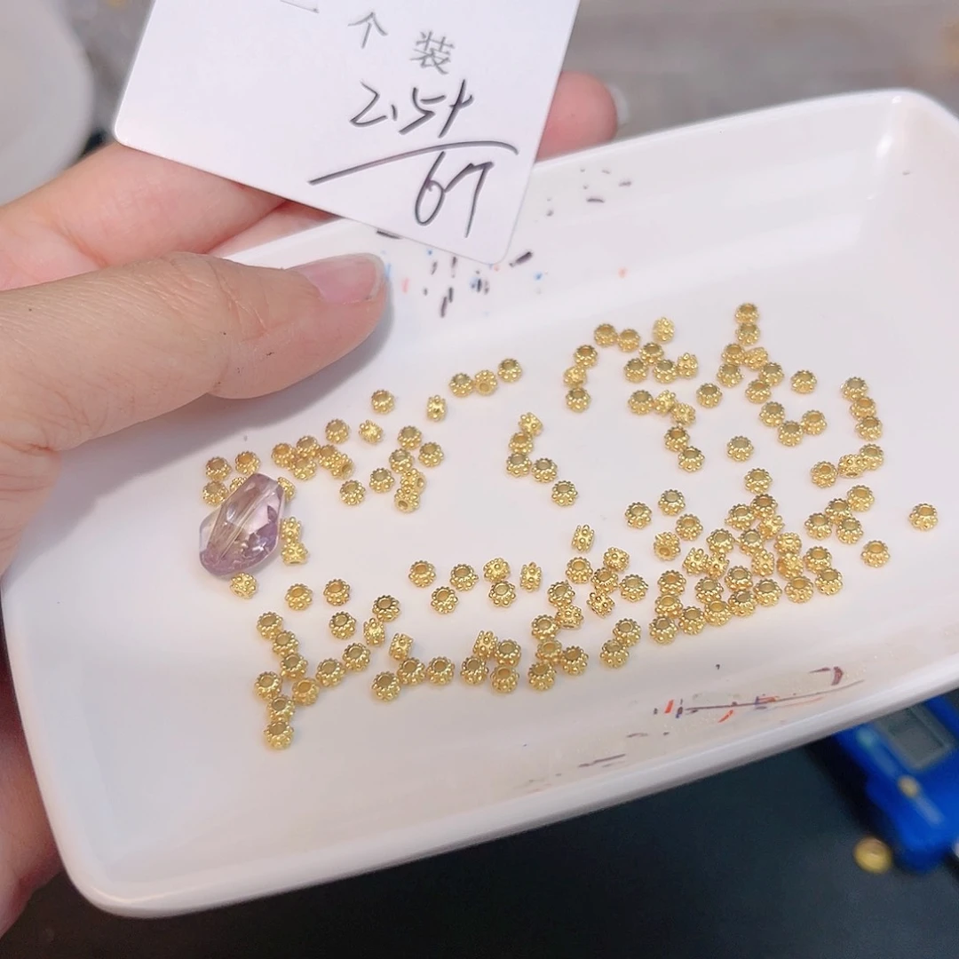 紫晶珠宝半成品银S925镶嵌95