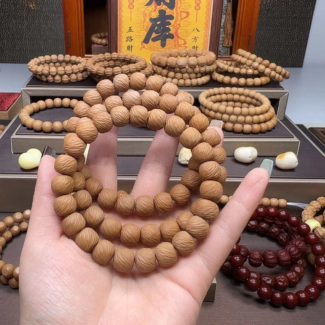 吊坠猴头核桃老型云锦全品