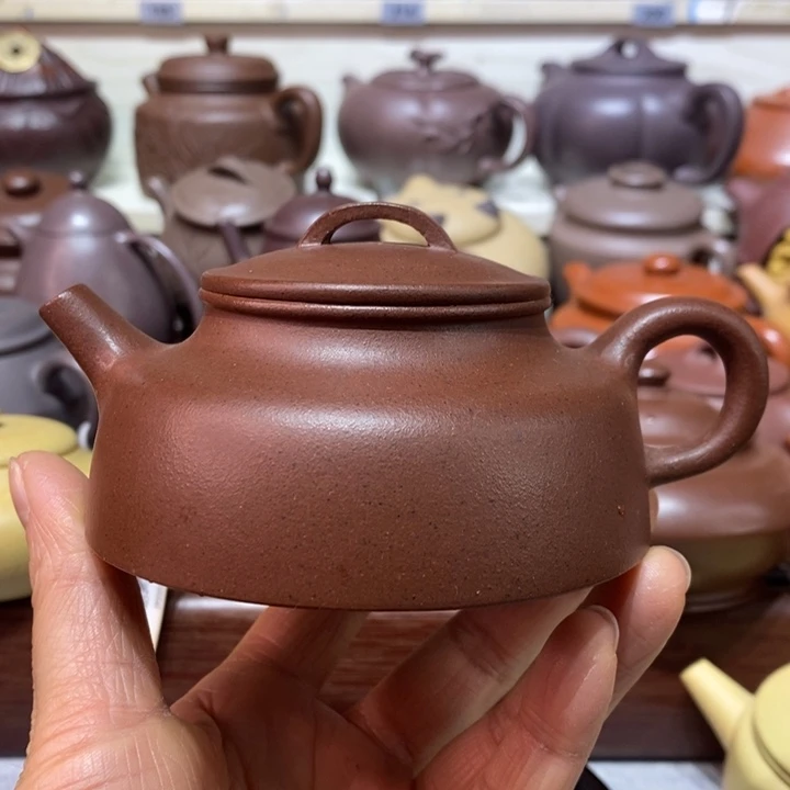 紫砂茶壶微瑕处理一把