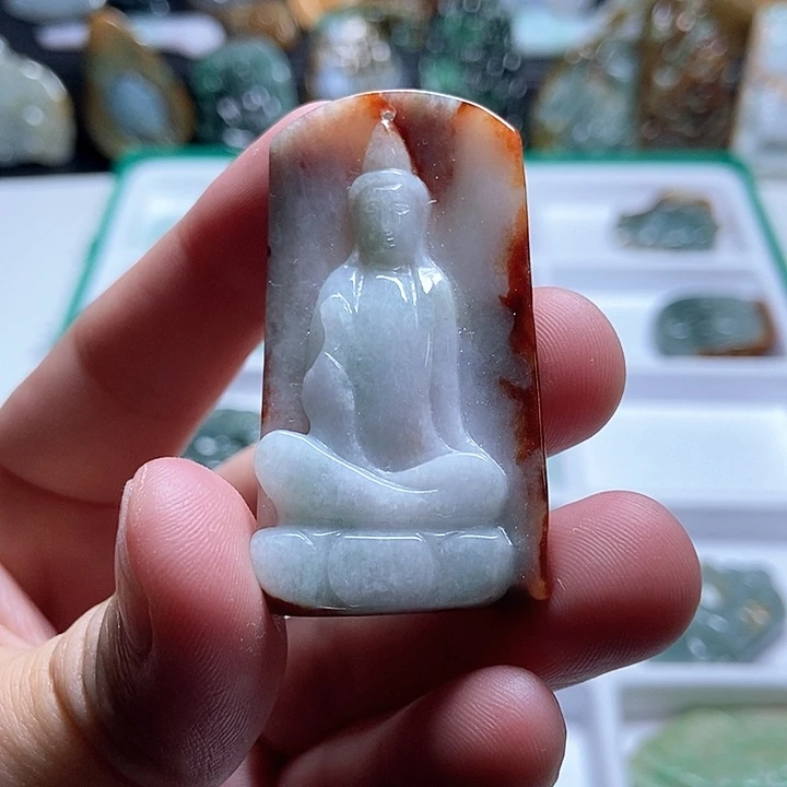 翡翠未镶嵌颈饰翡翠a货