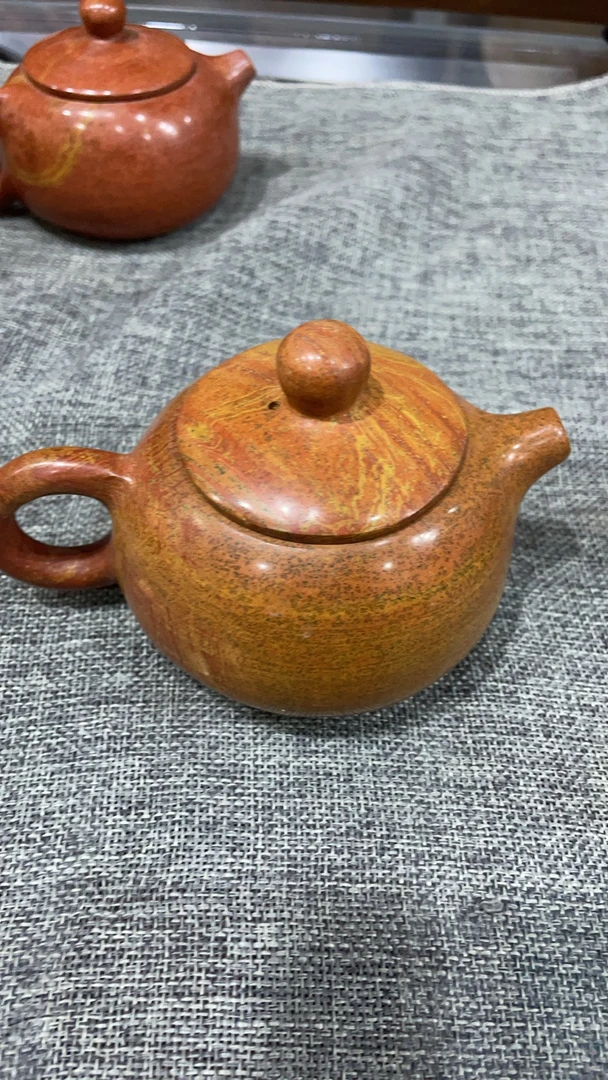 泗滨砭石西施壶水波纹精品