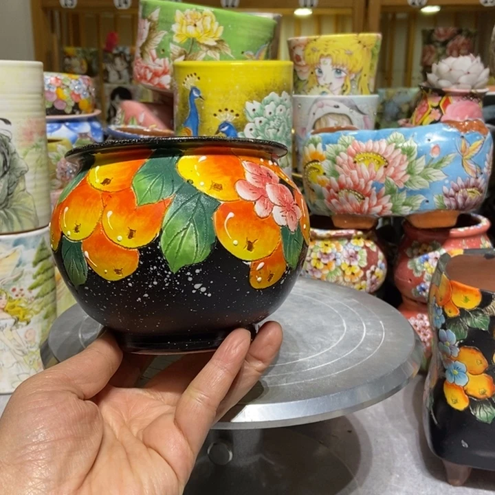 景德镇艺术手绘作品