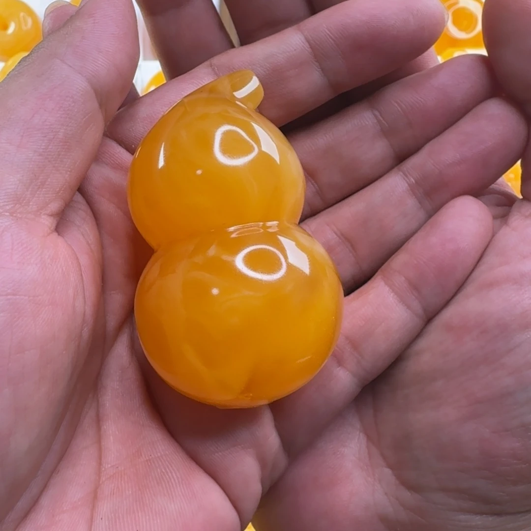 蜜蜡毛衣链未镶嵌