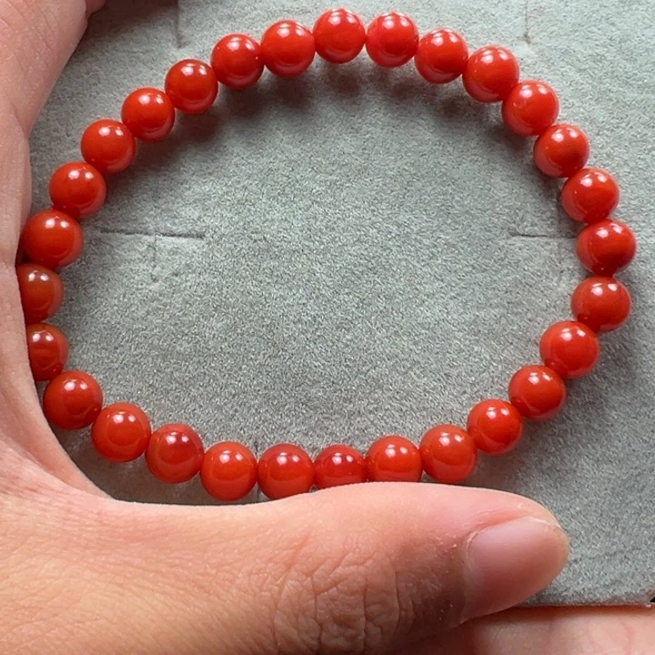 南红玛瑙天然原矿单圈6未镶嵌