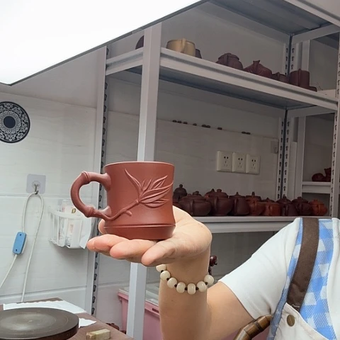 朱泥主人杯主人杯