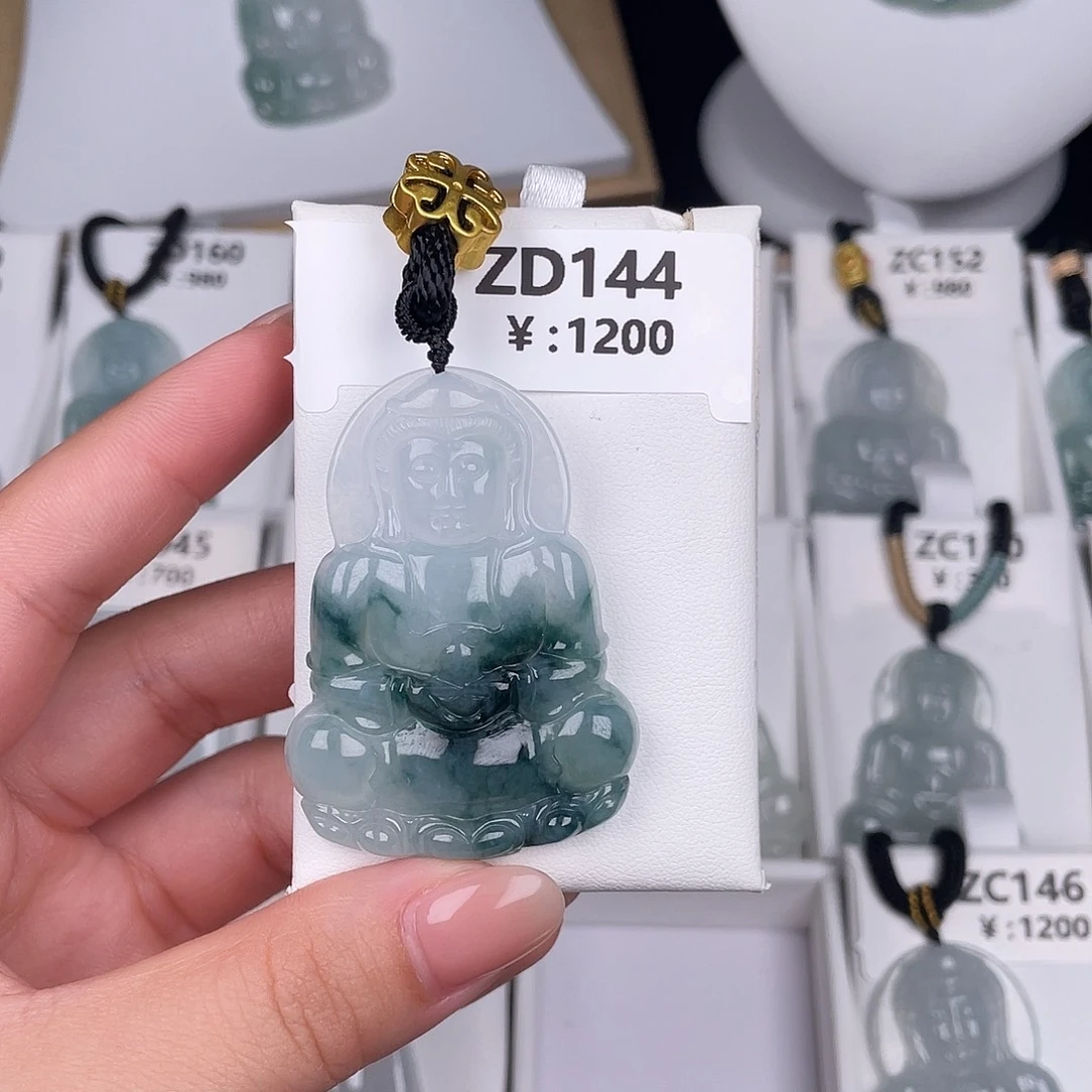 翡翠未镶嵌颈饰zd144