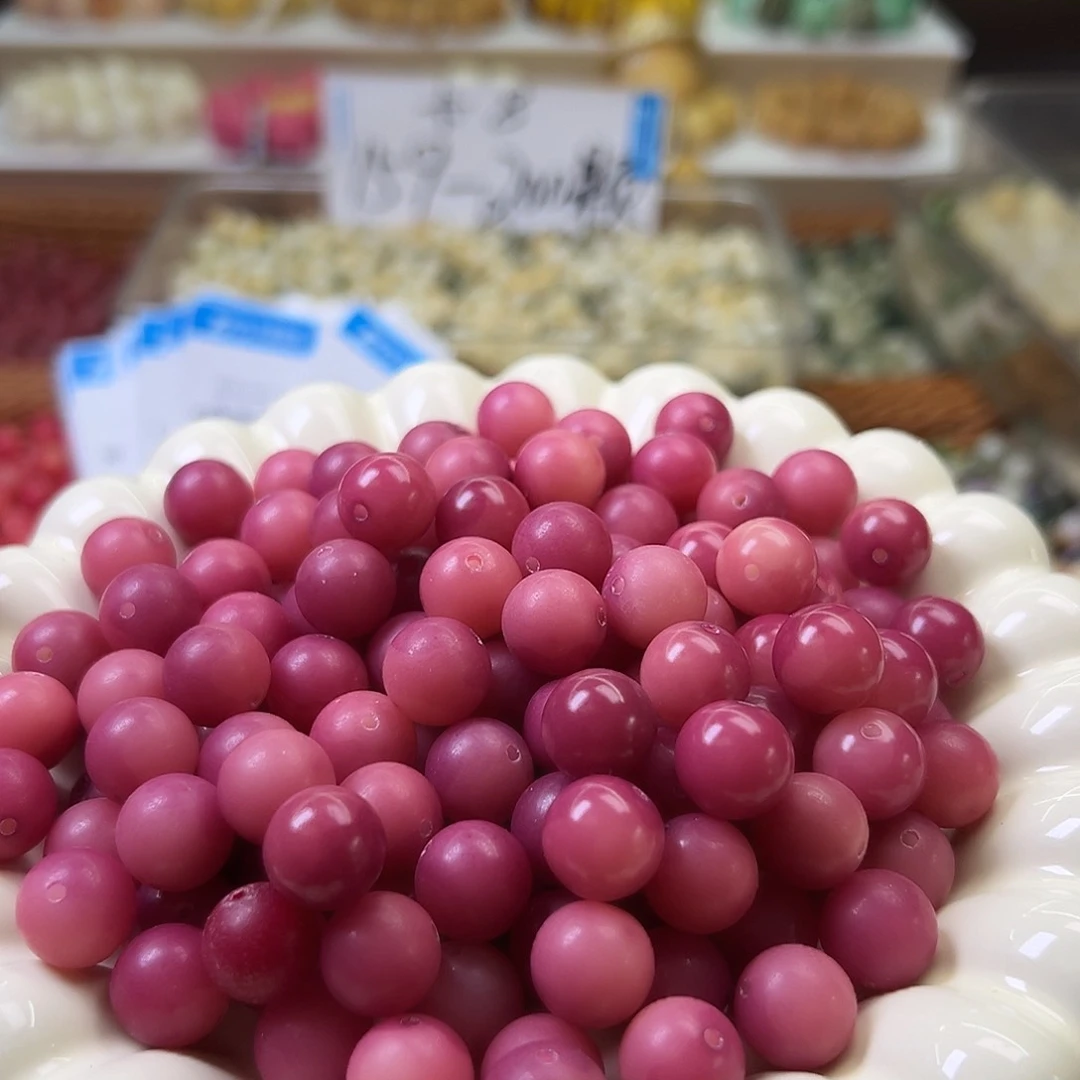 菩提根/象牙果手串卡12乌梅子酱圆120颗