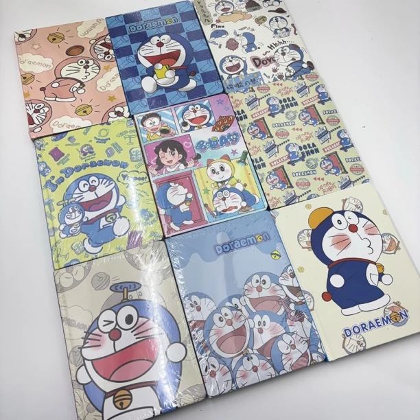 3069【蓝猫手账本1本A5】精装彩页本不挑款随机发高颜值款记事本