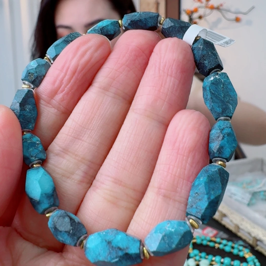 未镶嵌绿松石珠宝奇石