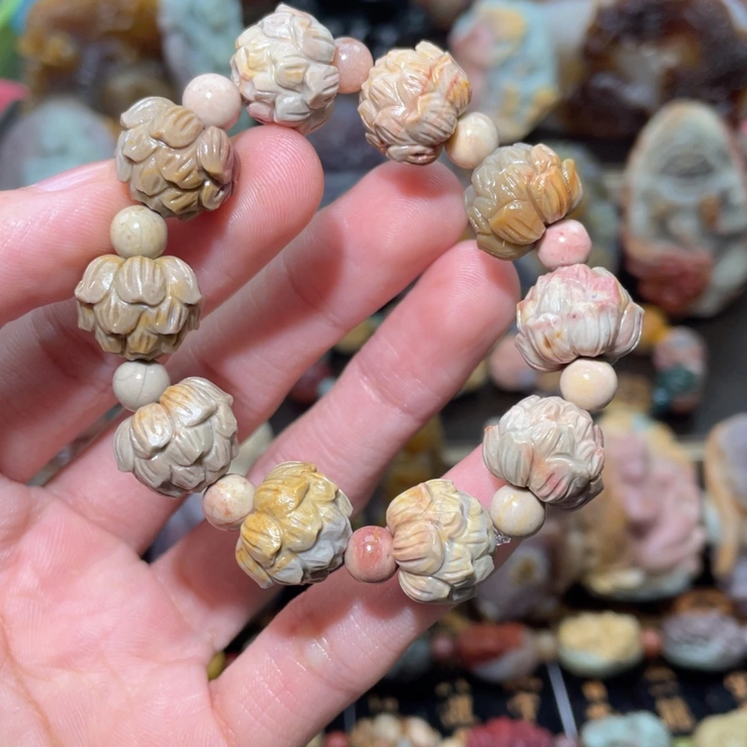 石英质玉未镶嵌手串