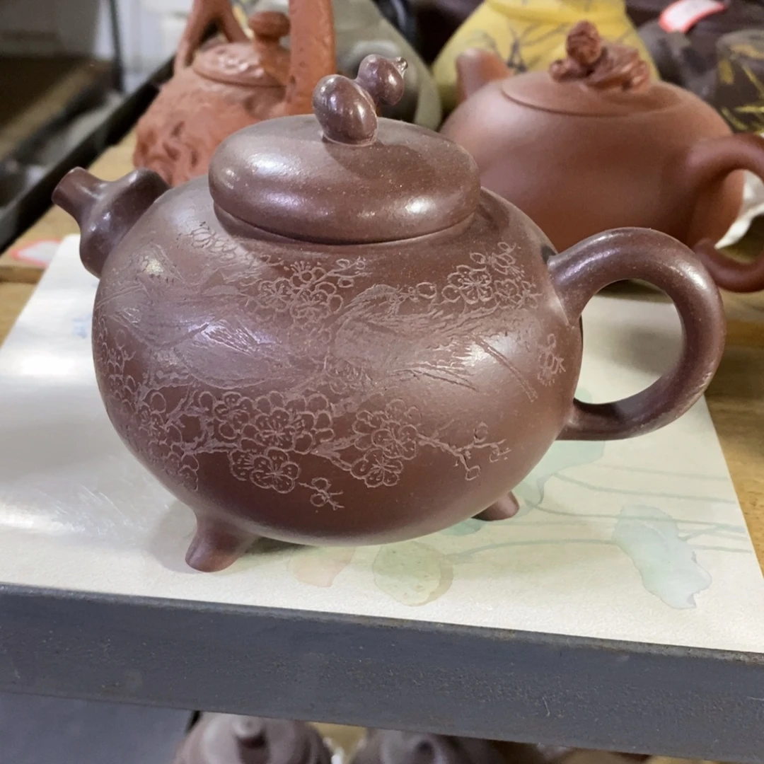 茶壶紫砂原矿手工160