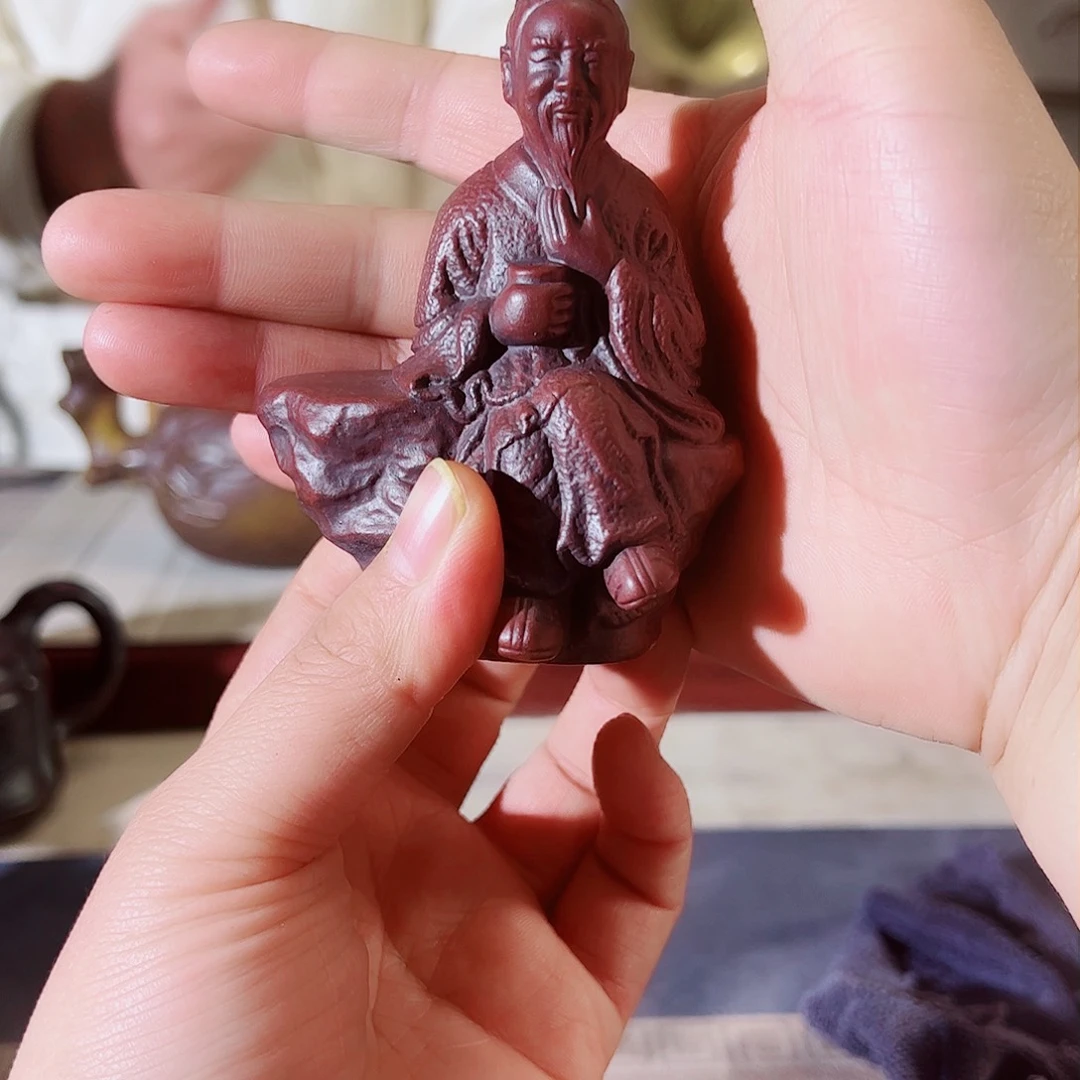 紫砂茶壶宜兴紫砂壶收藏起来了