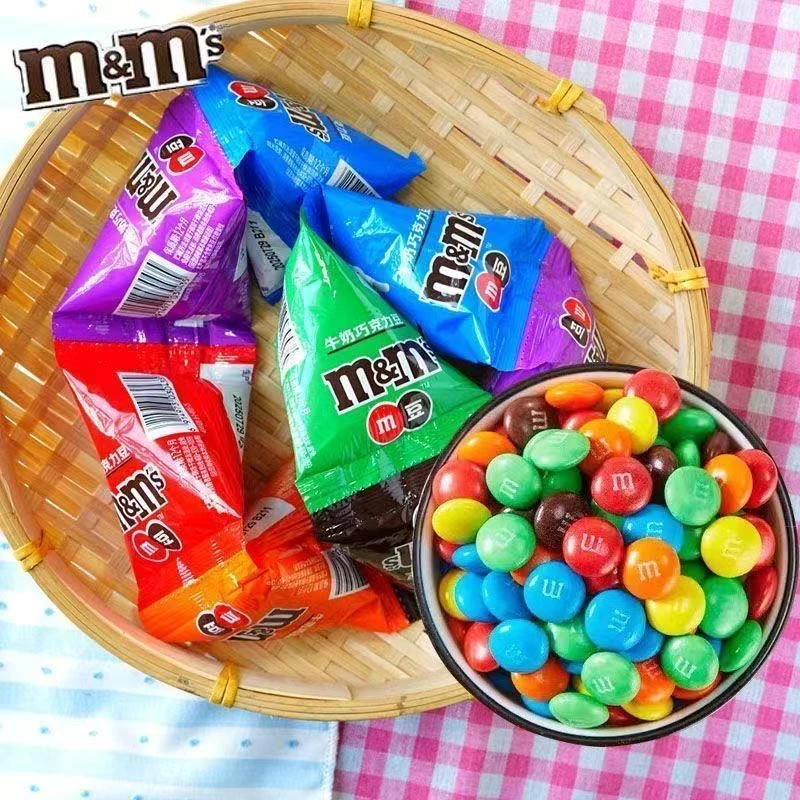 M&M’S牛奶巧克力豆三角串包12.5g*16包