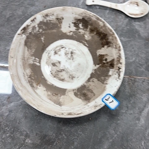 瓷片国营厂库存微瑕20厘米31