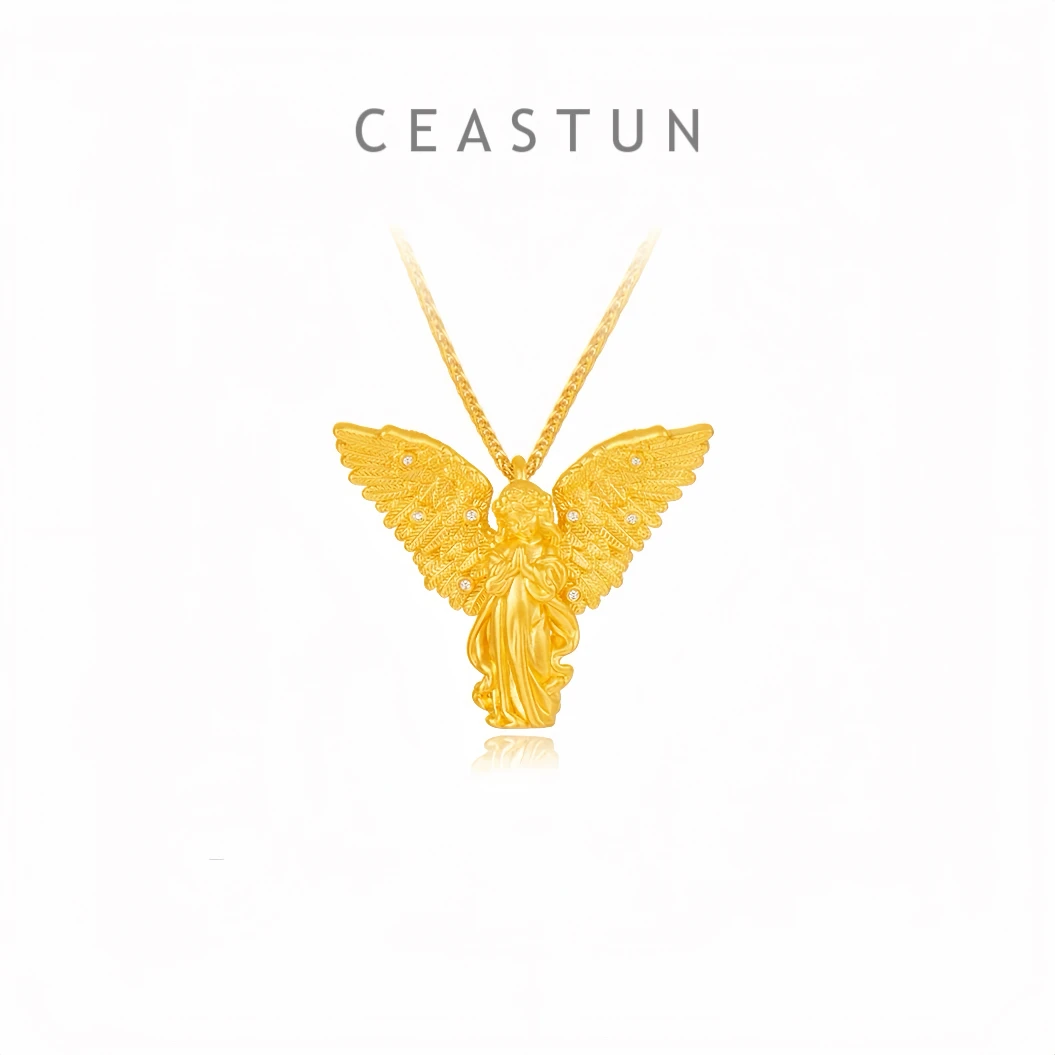 铜合金项链 【光痕圣翼】CEASTUN 定制高级百搭项链~LG242