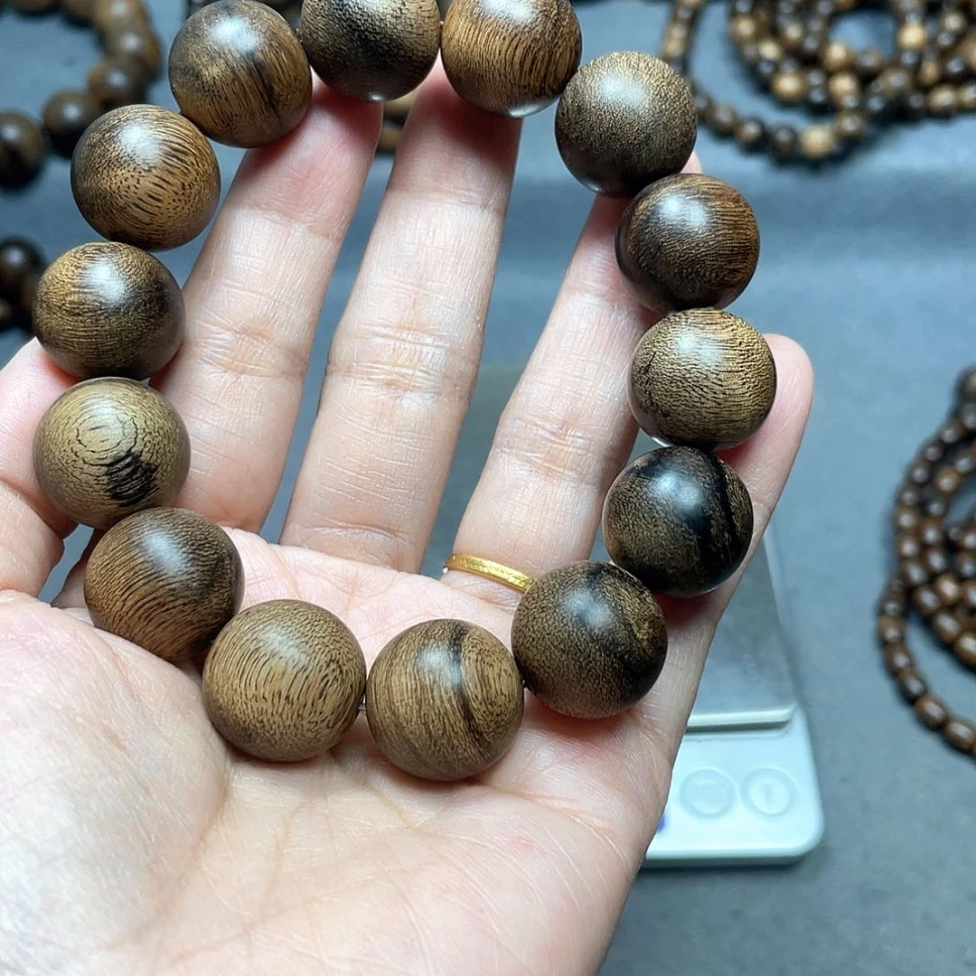 手串沉香白棋瘤疤1.6